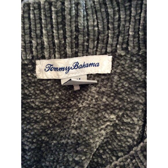 Tommy Bahama So Soft Boatneck Sweater Dark Green Medium M - Picture 2 of 3